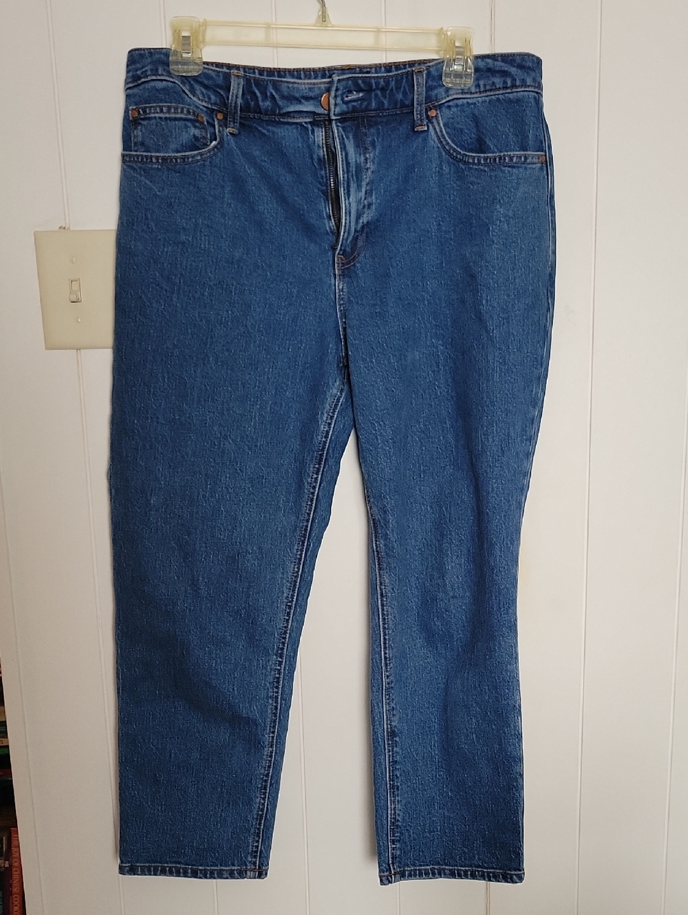 Talbots Slim Straight Ankle Jeans 12p Petite